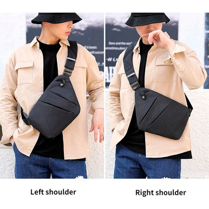 Men's anti-theft chest bag