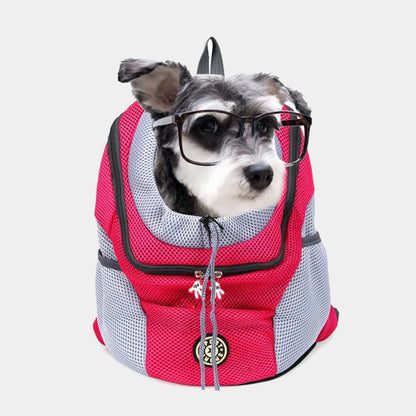 Portable pet backpack