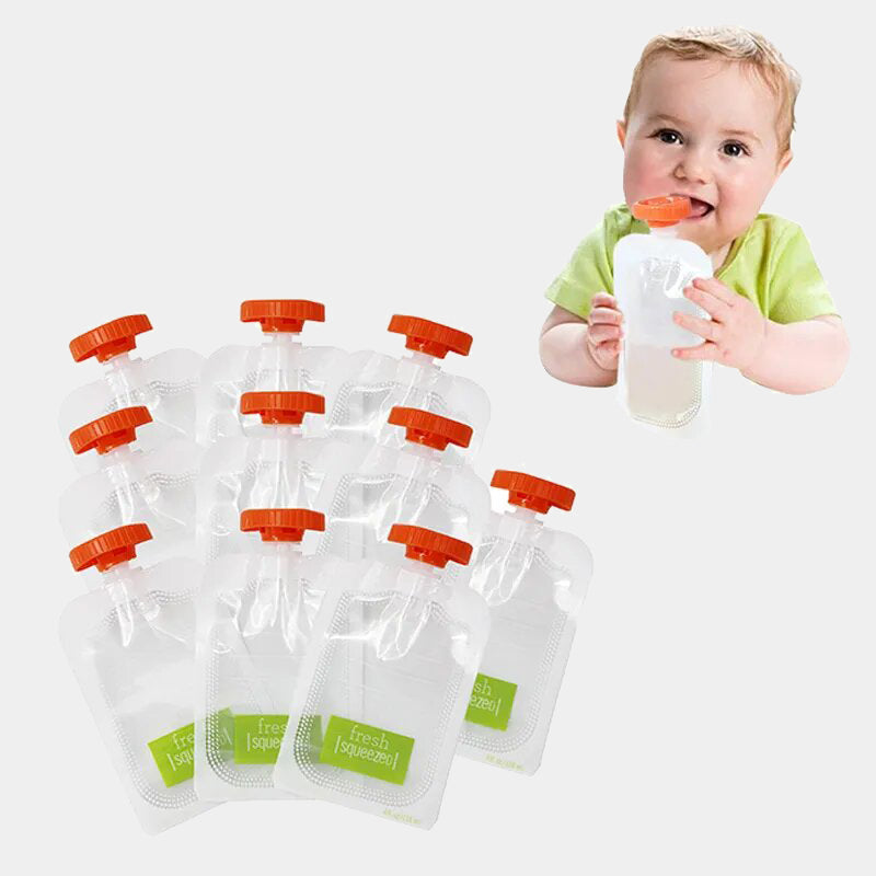 10pcs Baby Food Pouch