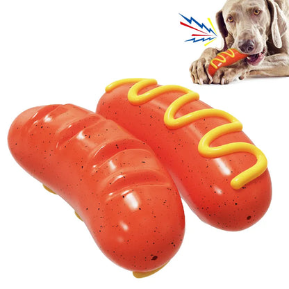 Sausage pet chew toy