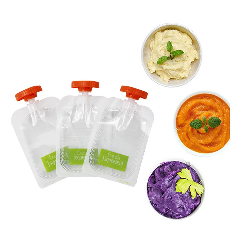 10pcs Baby Food Pouch