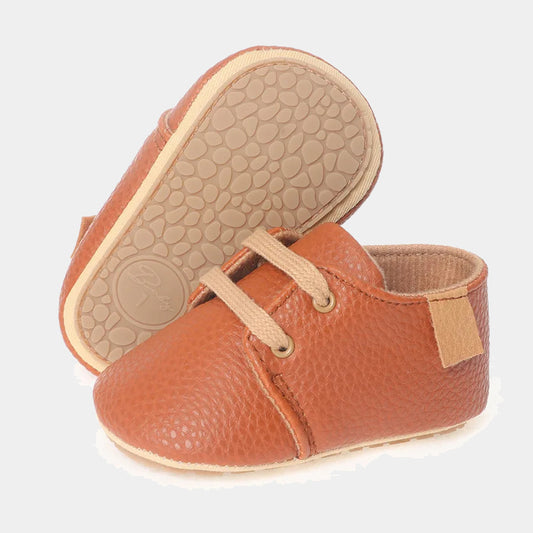Spring and autumn rubber soled baby shoes